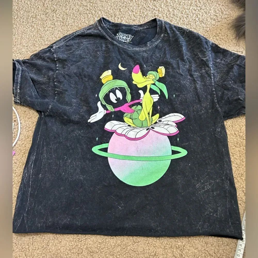 Looney Tunes Marvin Martian Cropped Tshirt